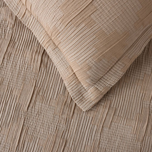 Cambric Bedspread Set Of 3 | Beige