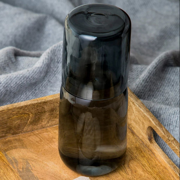 Eva Carafe – Smoky Glass Water Set (Carafe + Glass)