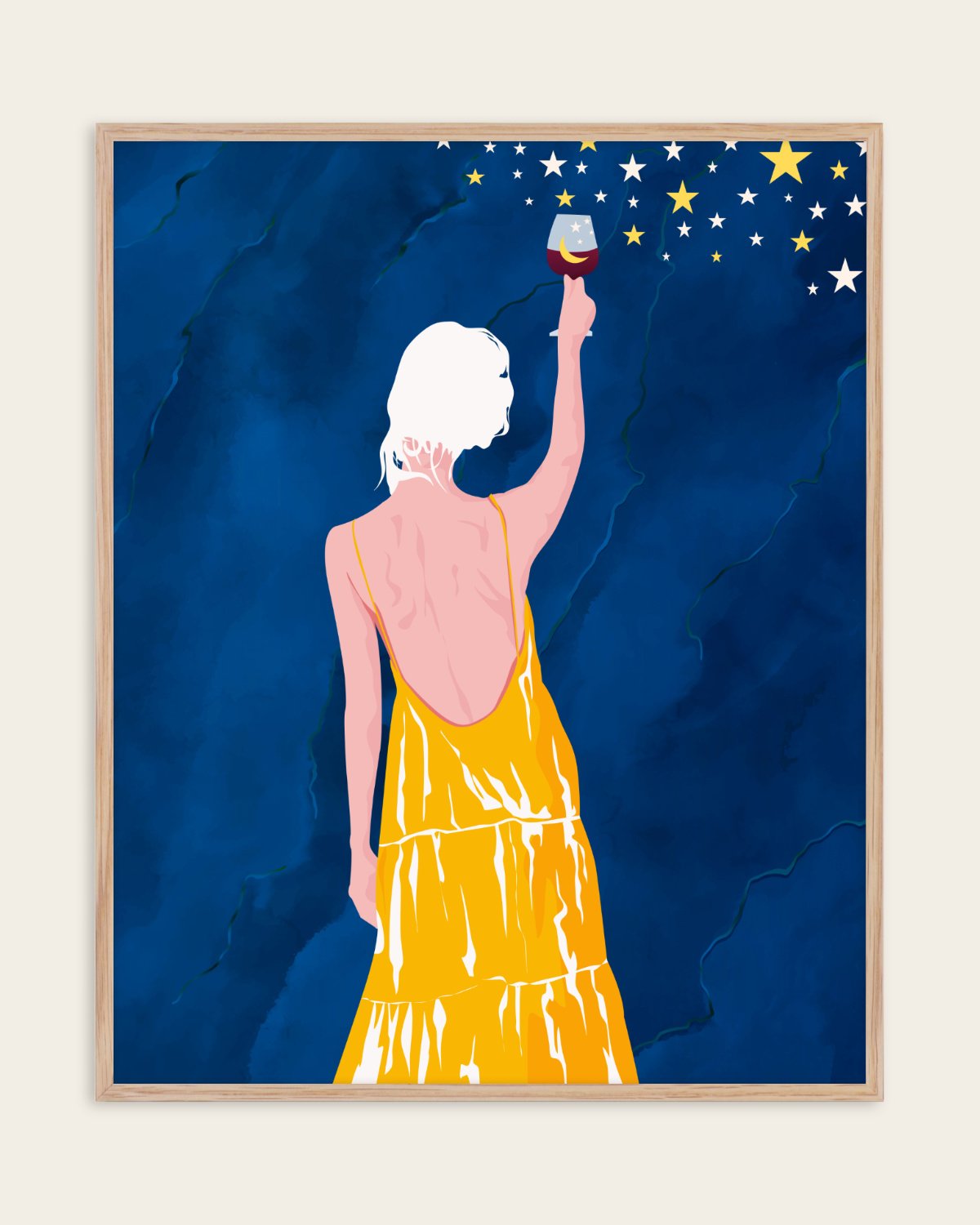 Pour Me Some Magic — Figurative wall art print