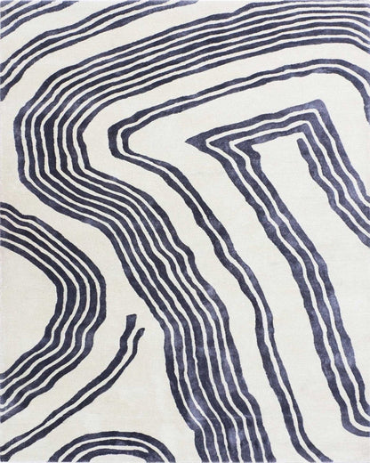 Livid Wool & Silk Rug | Popyuli