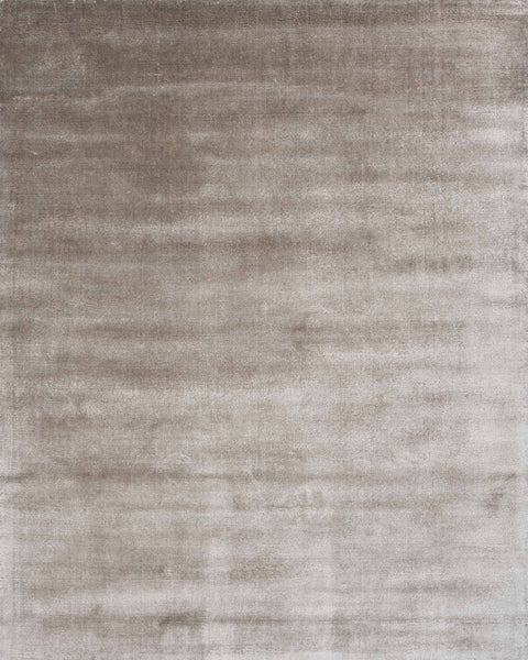 Solid Silk Rug - Beige