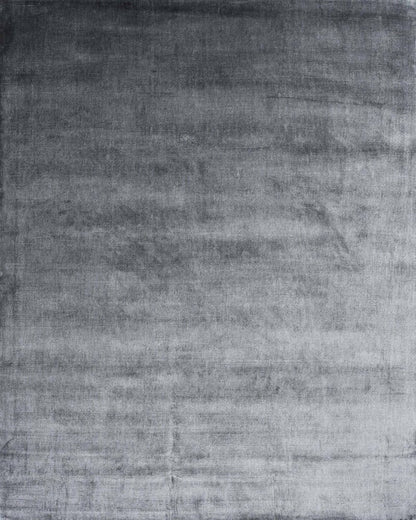 Luma Silk Rug / Charcoal | Popyuli