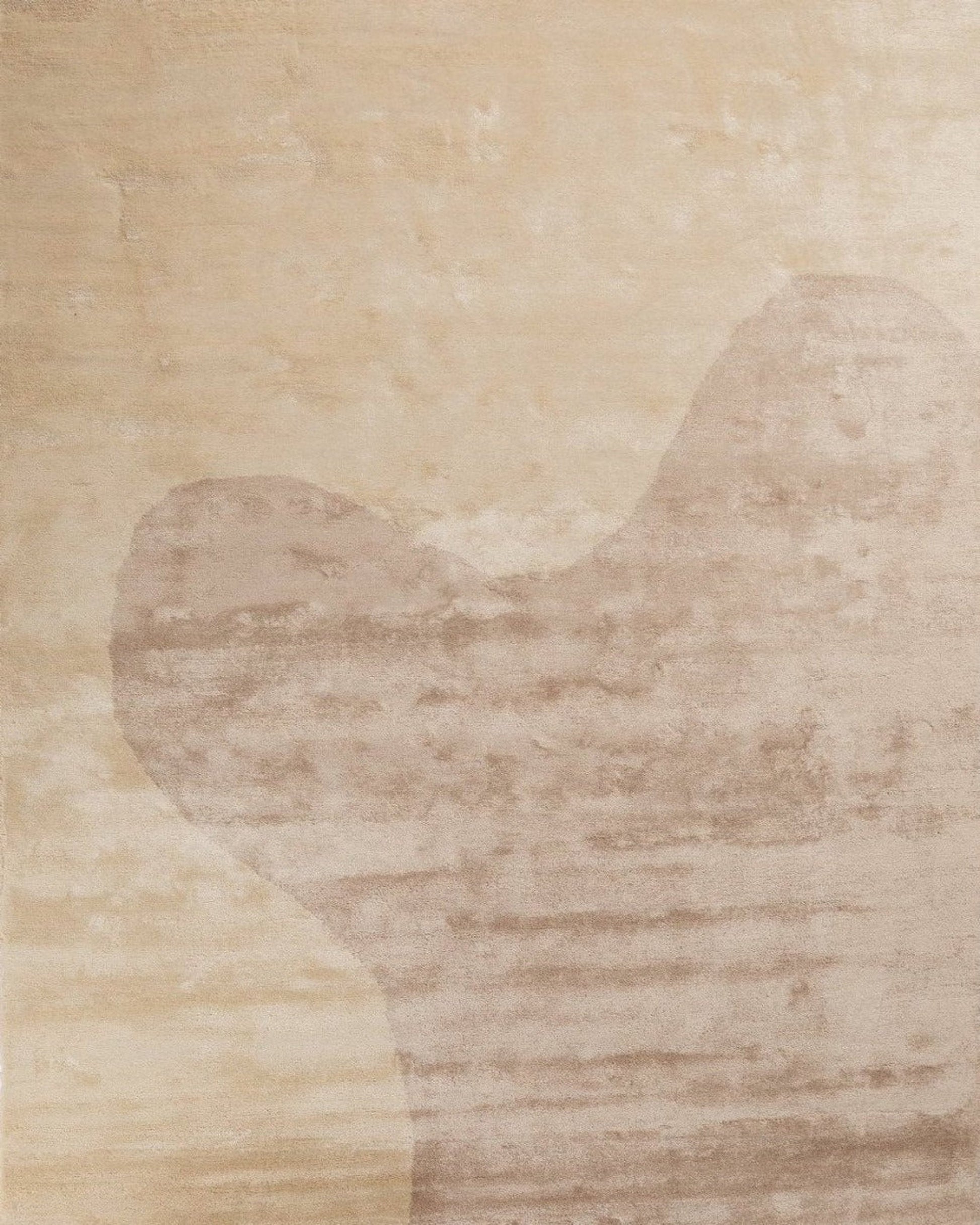 Nasai Silk Rug / Pastel Clay | Popyuli