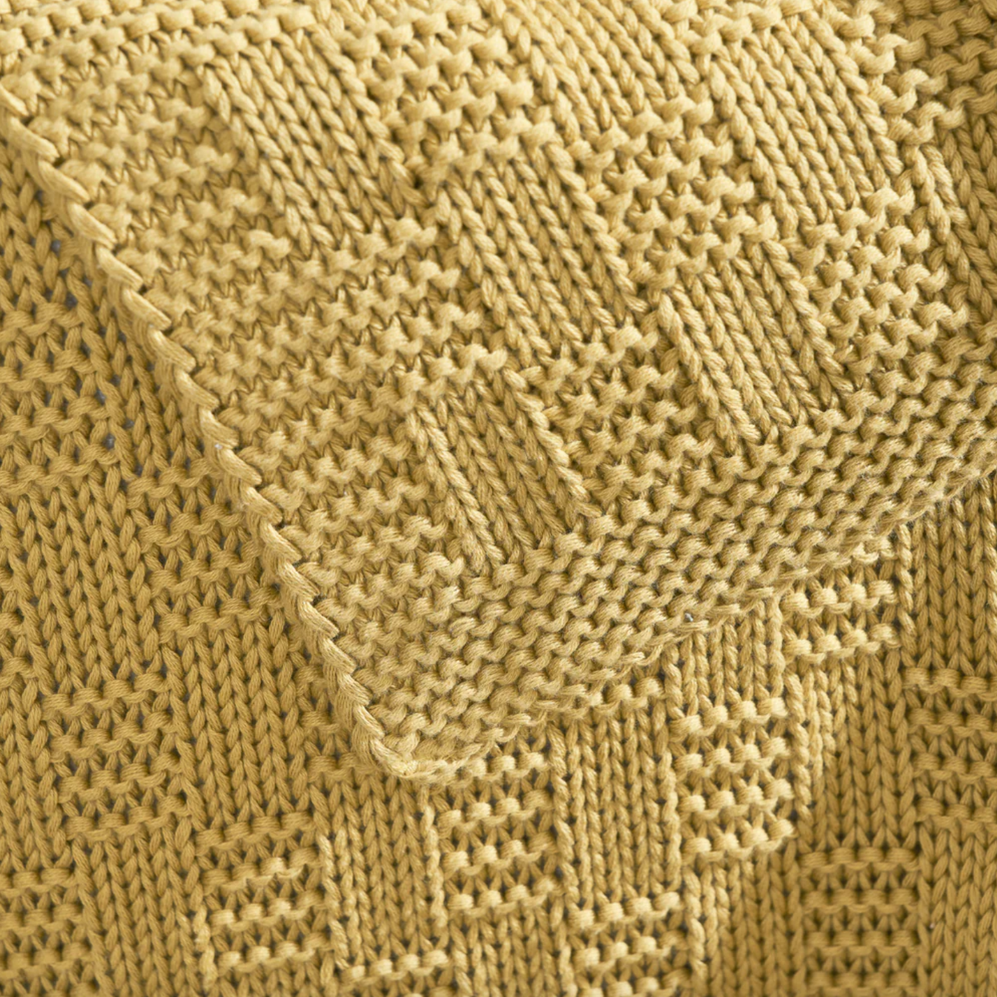 Cosy Popcorn Knitted Throw Blanket