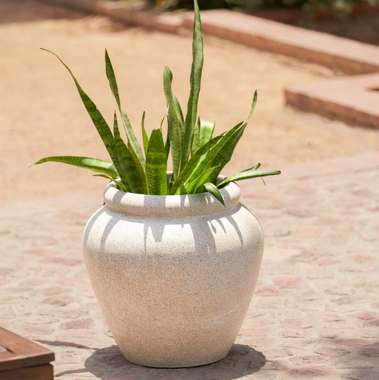Rustic Tuscan Planter | Ivory