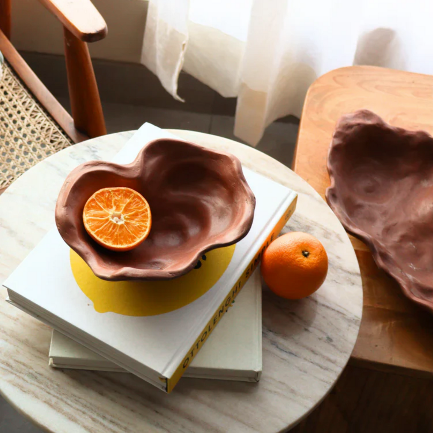 Terracotta Wabi Sabi Organic Bowl
