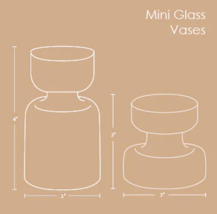Mini Glass Vases