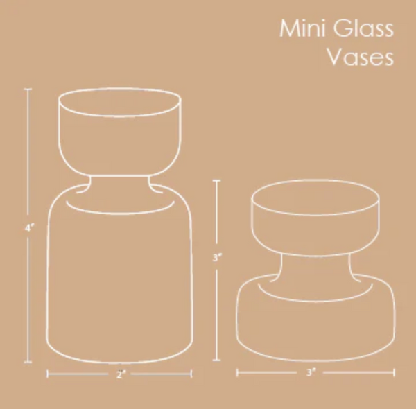 Mini Glass Vases