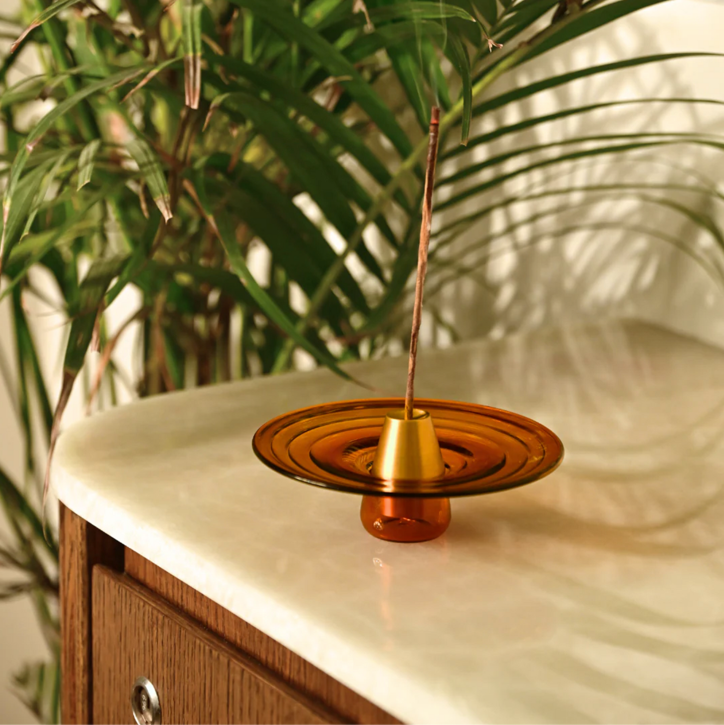 Amber Incense Holder