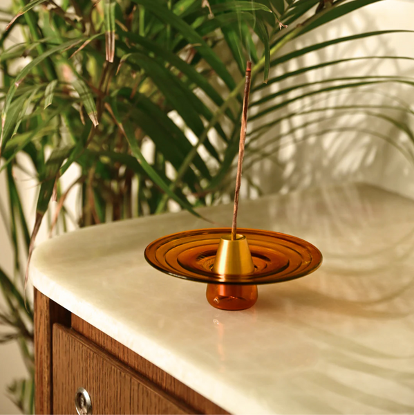 Amber Incense Holder