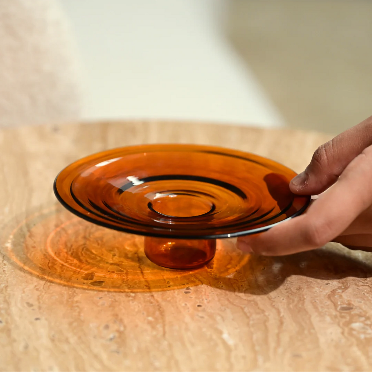 Amber Incense Holder
