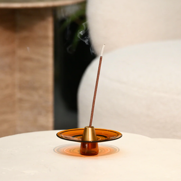 Amber Incense Holder