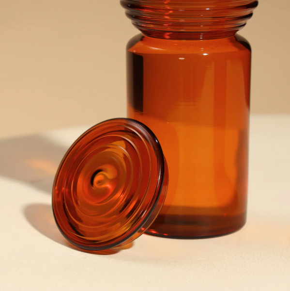 Handblown Coil Glass Carafe