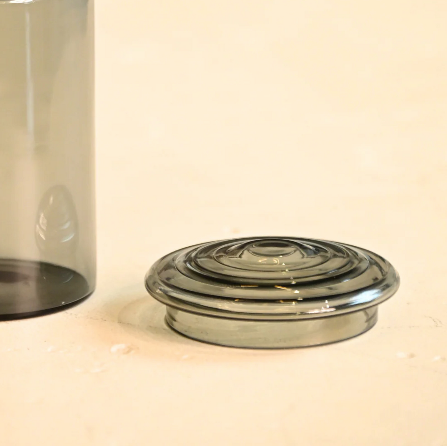 Handblown Coil Glass Carafe
