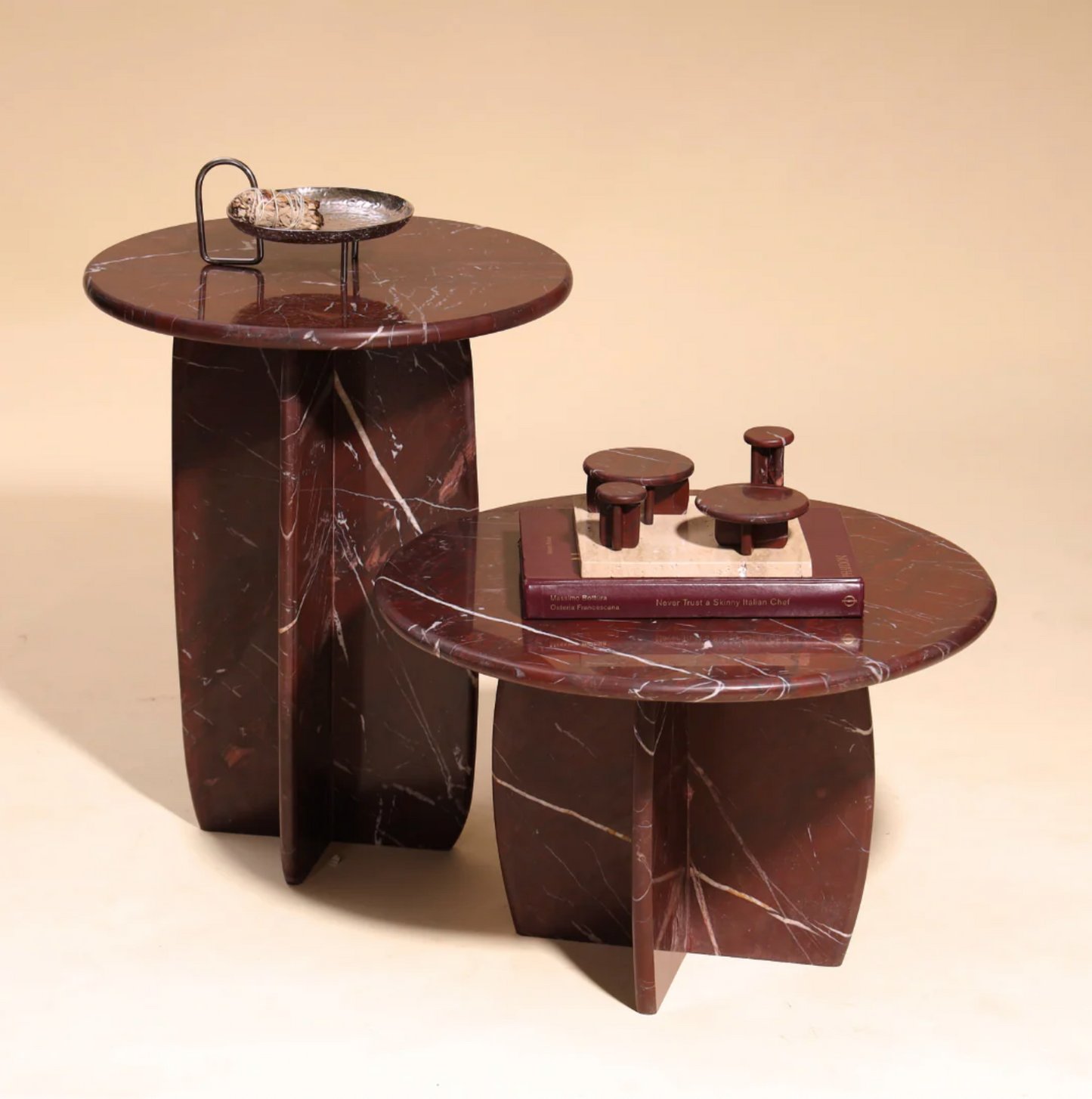 Raio Coffee Table - Rosso