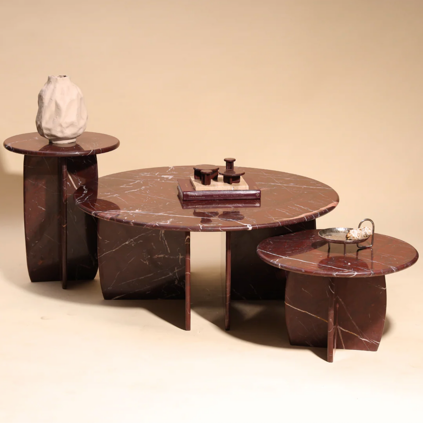 Raio Coffee Table - Rosso