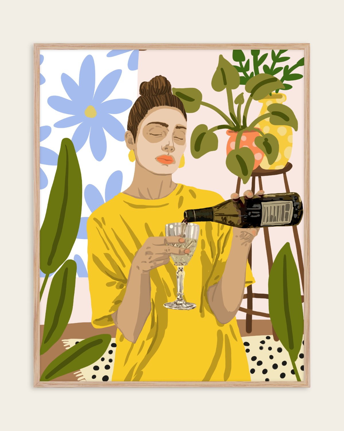Self Care — Figurative wall art print