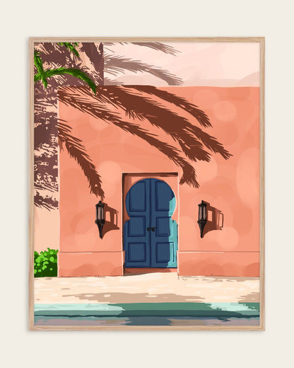 Slow Living — Architecture wall art print