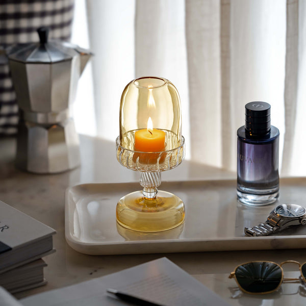 Fairy Lamp Candle Holder | Butter Yellow