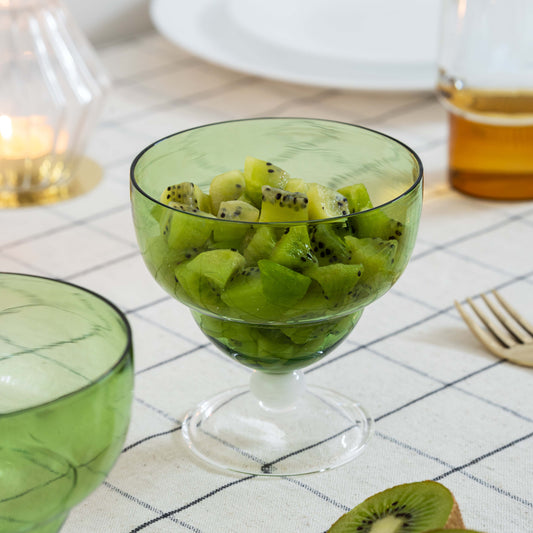 Emerald Goblet Bowl