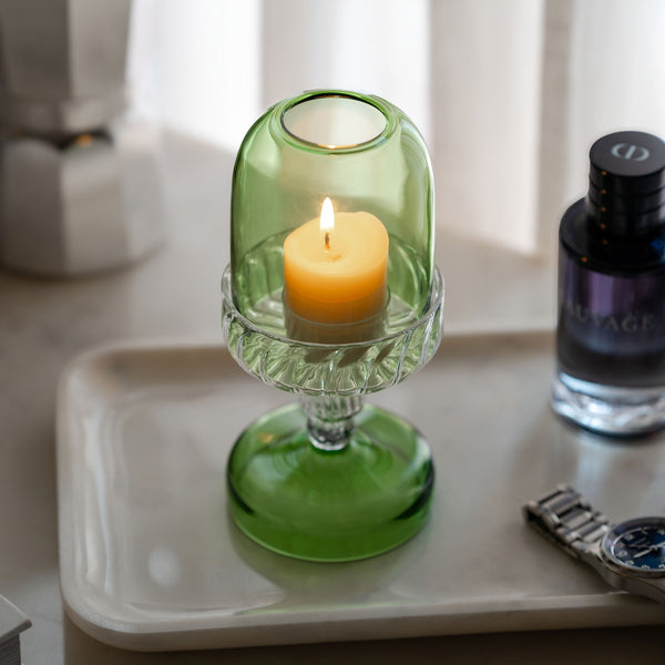 Fairy Lamp Candle Holder | Sage Green
