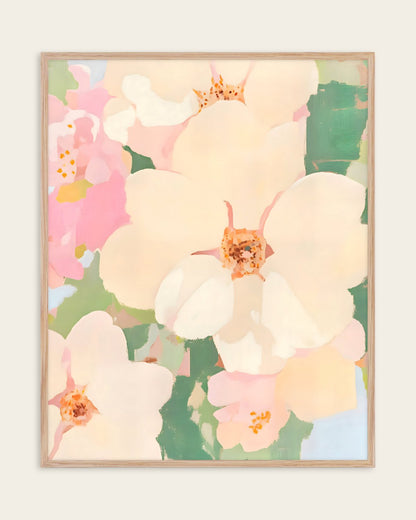 The Softest Blossom — Pastel — Botanical wall art print