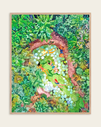 Tropical Vacay — Tropical — Landscape wall art print