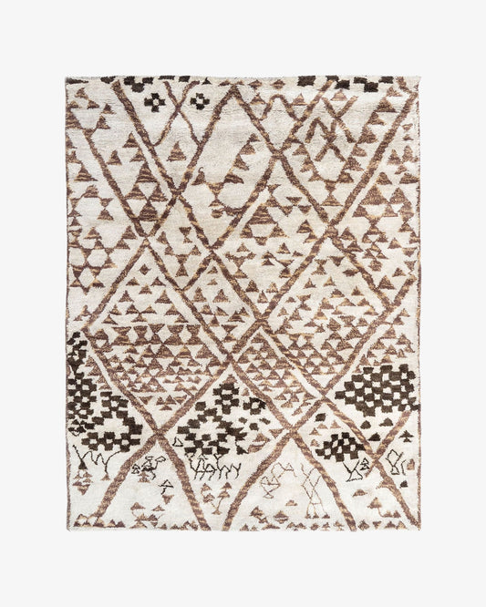 Pearl Fold Wool Rug | Popyuli