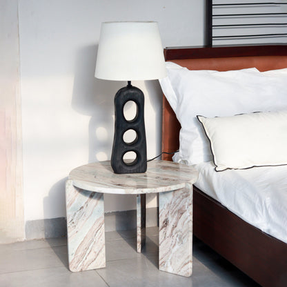Helios Marble Coffee Table | White Marble