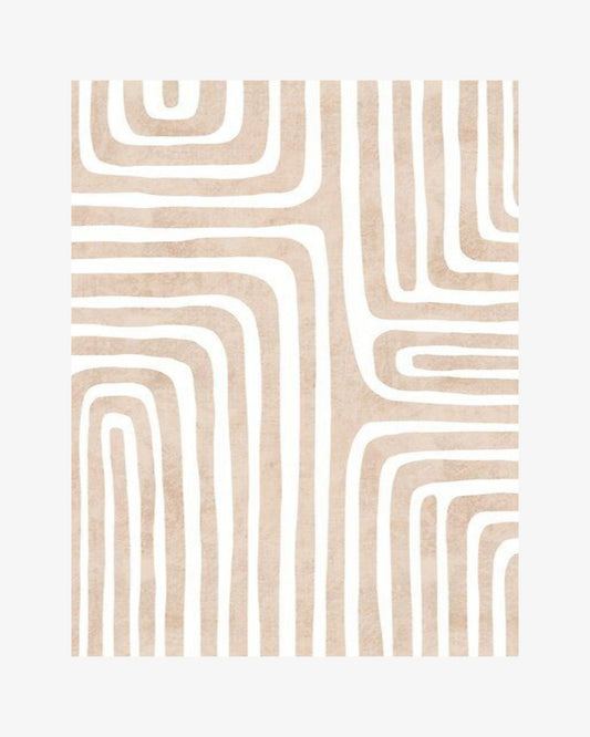 Terracotta Wool Rug | Popyuli