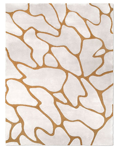 Gold Stream Rug | Popyuli