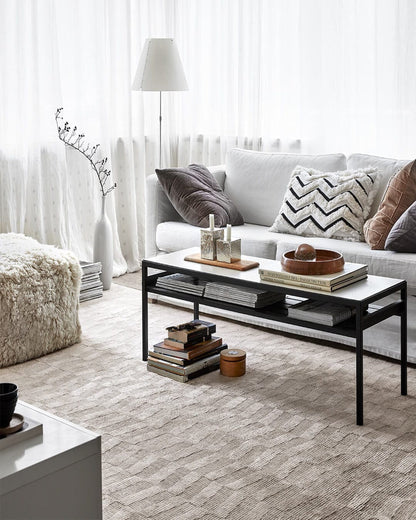 Insignia Wool & Silk Rug | Popyuli