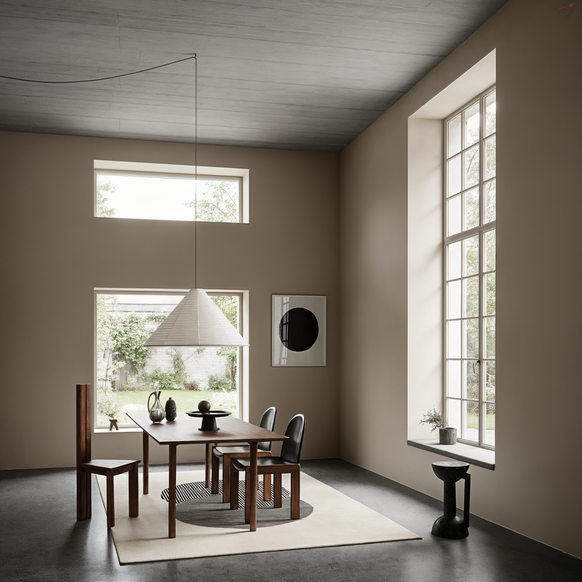 Clique Wool Rug / Bone White | Popyuli