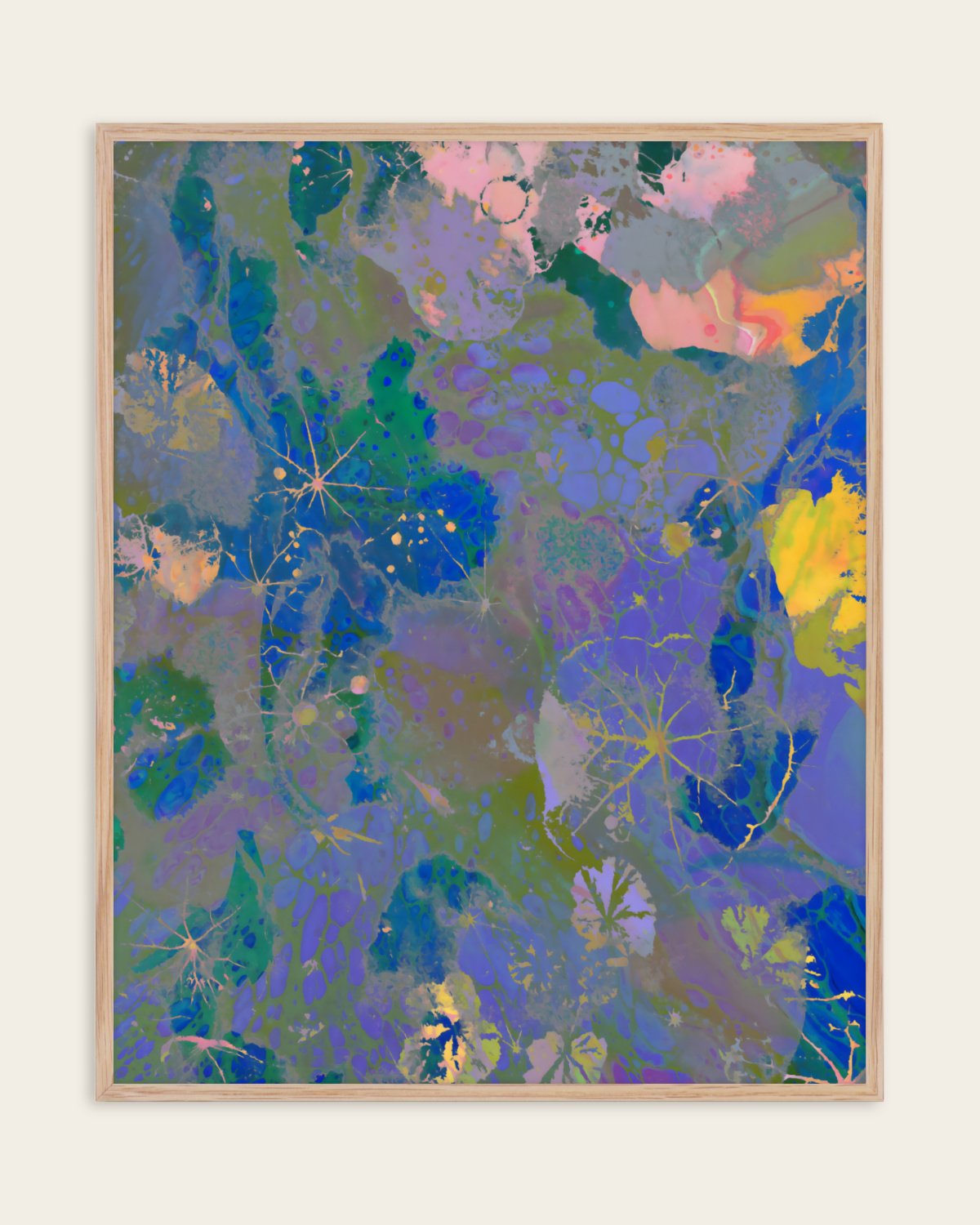 Wildflower Haze — Painterly — Botanical wall art print