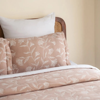 Flora - Blush Bedspread Set