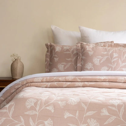 Flora - Blush Bedspread Set