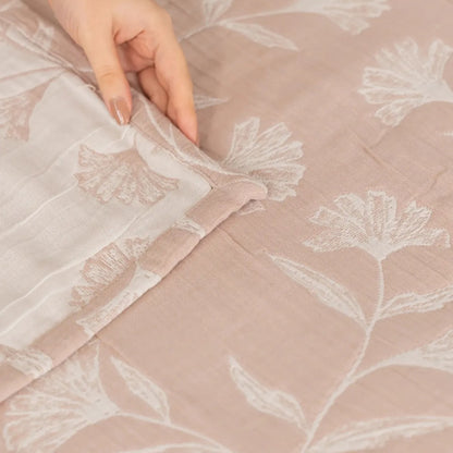 Flora - Blush Bedspread Set