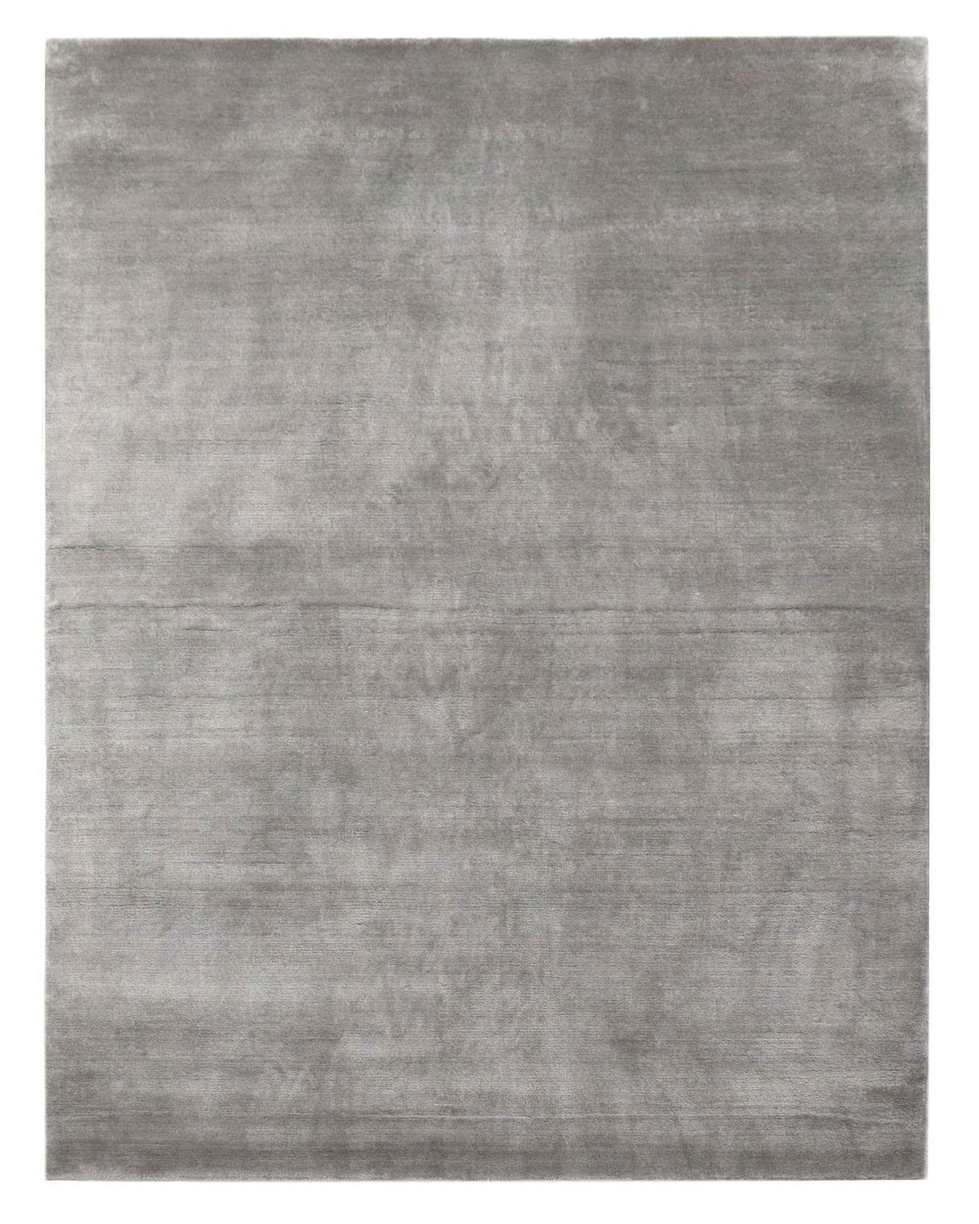 Luma Silk Rug / Gray | Popyuli