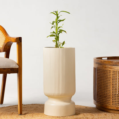 Lily Planter - Beige - Ripples Home