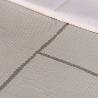 Linea Reversible Bedspread Set - Ivory