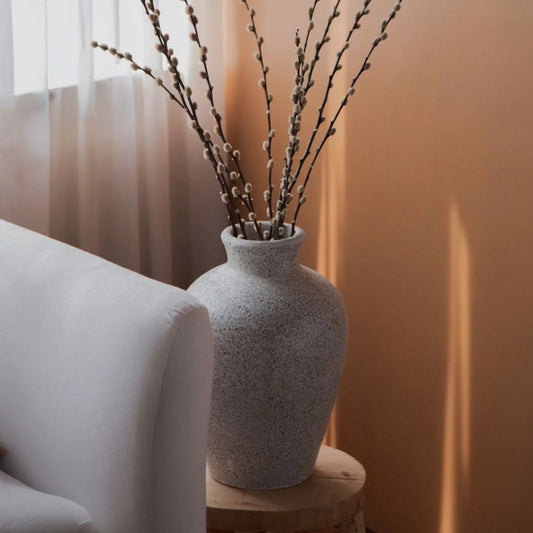 Nico Vase – Light Grey Minimal Accent for Everyday Corners