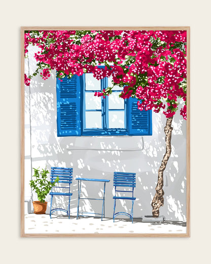 Party Of Two — Architecture wall art print