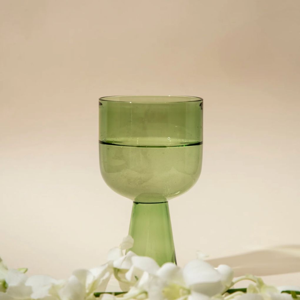 Aria Coloured Glass – Set of 4 | Available in Three Colours