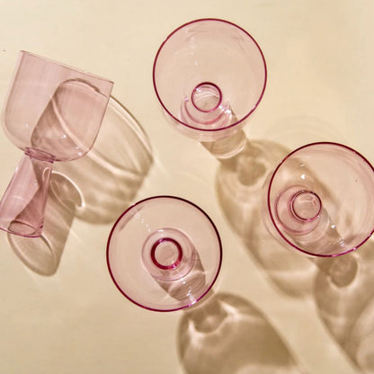 Aria Coloured Glass – Set of 4 | Available in Three Colours