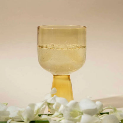 Aria Coloured Glass – Set of 4 | Available in Three Colours