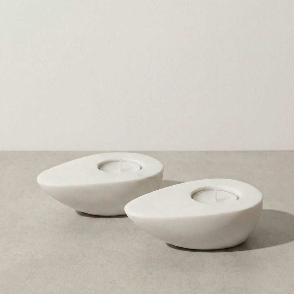 Avocado Marble Tea Light Holder