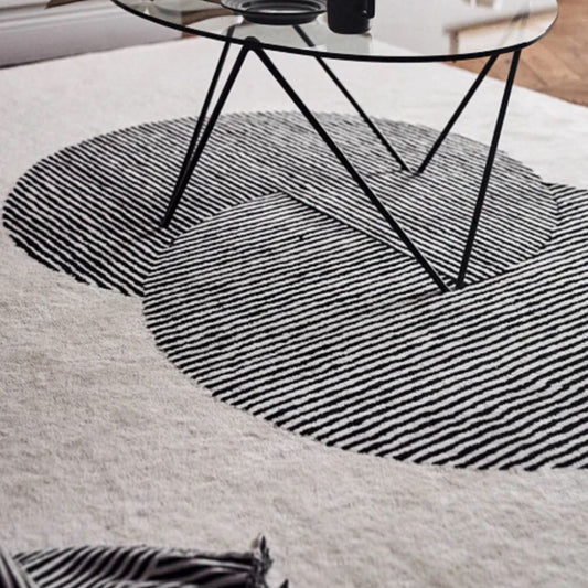 Clique Wool Rug - Bone White