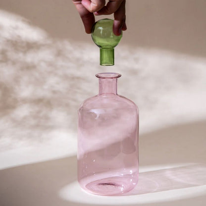 Rosette Glass Caraffe