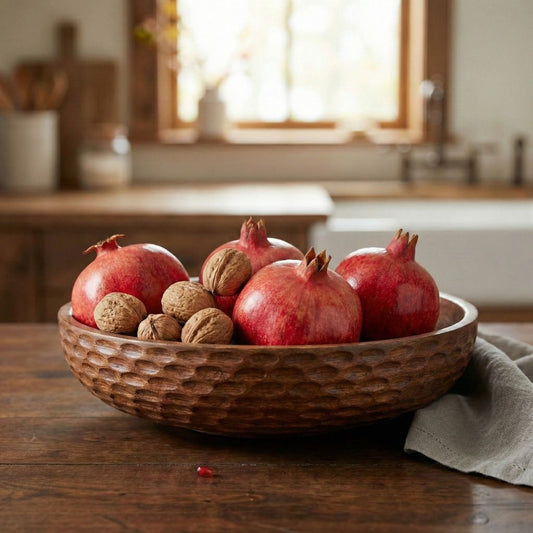 The Hammered Vintage Serving Bowl