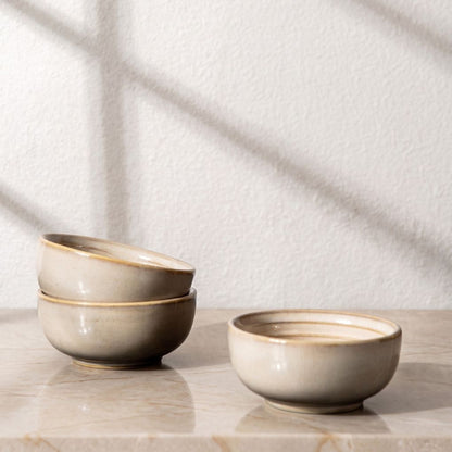 Ecru Vegetable Bowl / Katori